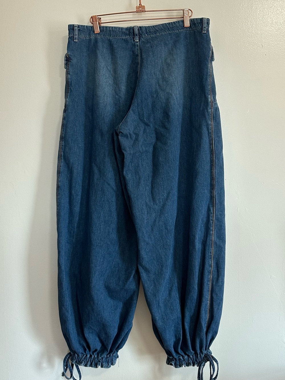 Free People We The Free Lotus Balloon Jeans, Size 32 - Picture 7 of 12